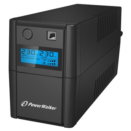 Powerwalker VI 650 SHL FR uninterruptible power supply (UPS) Line-Interactive 0.65 kVA 360 W 2 AC outlet(s) Cijene