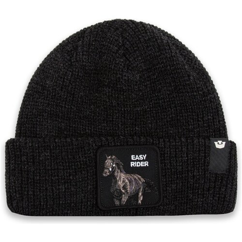 Goorin Bros Kape The Easy Rider Tall Beanie Črna Slike