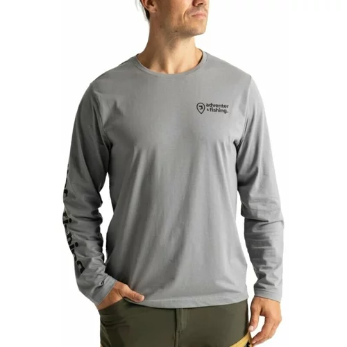 Adventer & fishing Majica Long Sleeve Shirt Titanium S