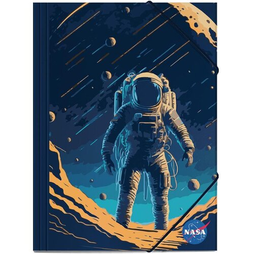 Luna mapa s gumicom s motivom NASA astronauta 25x35 cm Slike