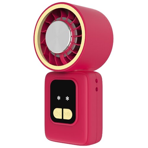 INF Mini ročni hladilni ventilator F36A s Peltierjem in zaslonom Rose red, (5000306746) Cene