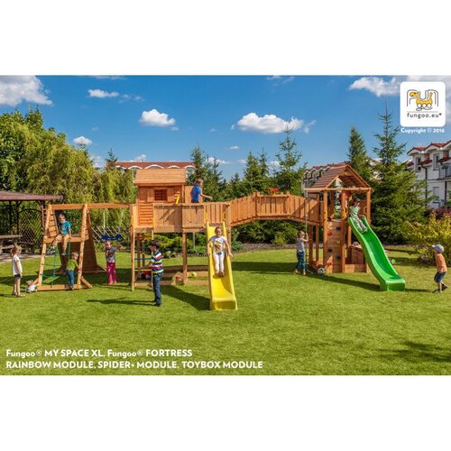 Fungoo Maxi set SPIDER LAND - drveno dječje igralište Cene