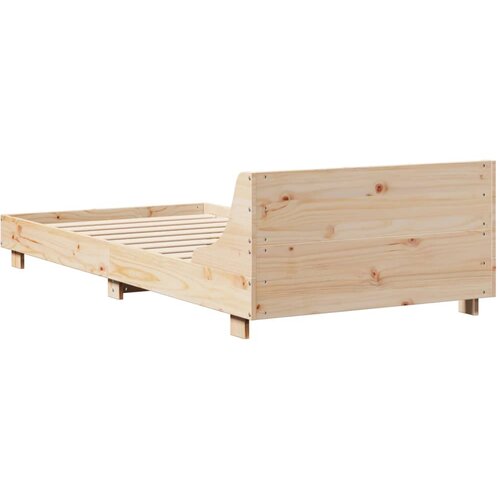  Okvir kreveta bez madraca 90 x 190 cm od masivne borovine Slike