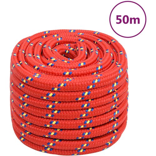vidaXL Brodski konop crveni 20 mm 50 m od polipropilena Cijene