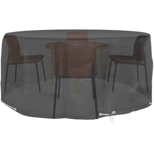 Maison Chic Prevleka za zunanjo pohi&amp;scaron;tvo - Prevleka za vrtno pohi&amp;scaron;tvo 10 obročkov &amp;Oslash;260x90 cm okrogla, (21795185) Slike