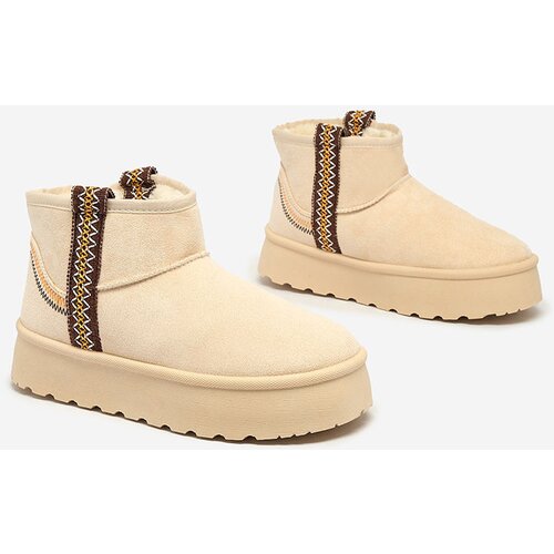 Resti Women's short boots a'la snow boots with ornament Erititta Cene