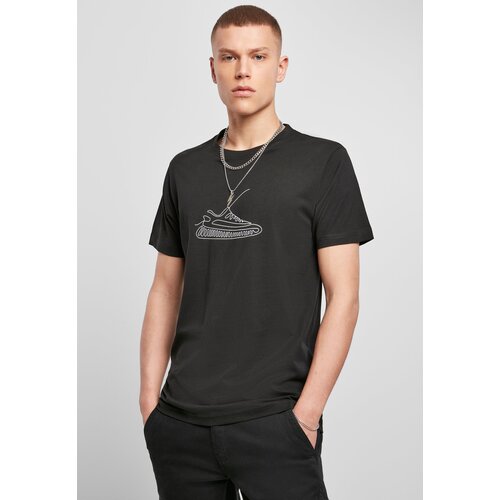 MT Men One Line Sneaker Tee Black Slike