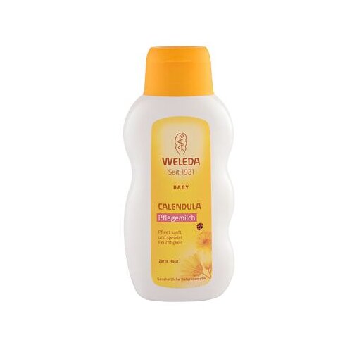 Weleda baby calendula negovalno mleko za otroke iz kalendule 200 ml za otroke Slike