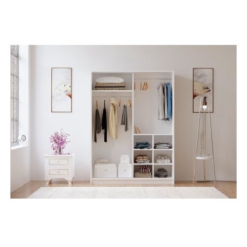 Hanah home ormar mat bela boja rb 093 Slike