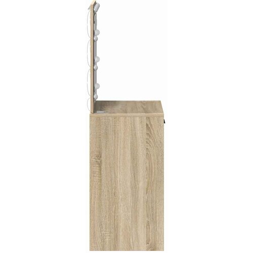  Toaletni stol Sonoma hrast 50 x 41 x 135 cm Konstruirano drvo Slike
