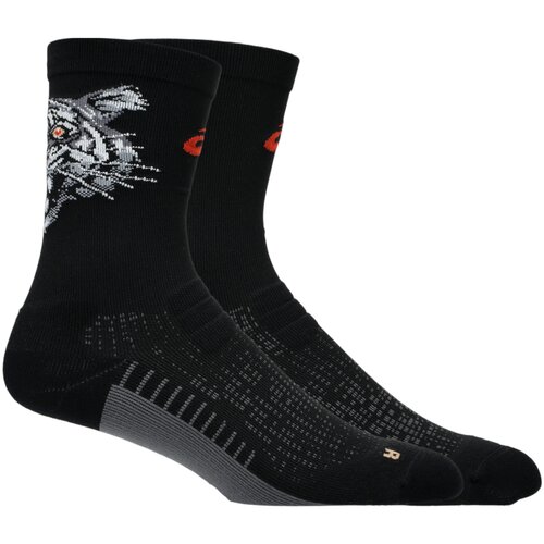 Asics &amp;Scaron;portne nogavice Performance Run Sock Crew Črna Slike