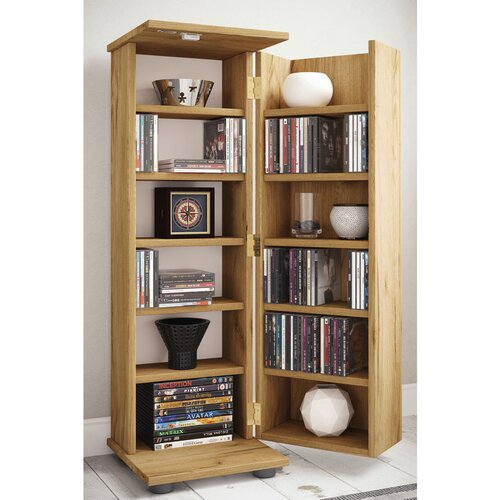 MID.YOU REGAL ZA CD-JE 31/93/31 cm medeni hrast Slike