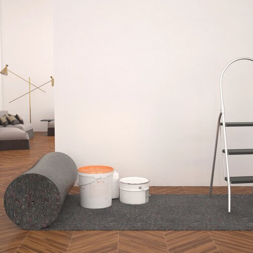 VidaXL Protuklizna za&amp;scaron;titna podloga 2 kom 50 m 180 g/m&amp;sup2; siva Slike