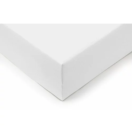  Pamučna plahta s gumicom Lyon - bijela 180x200 cm