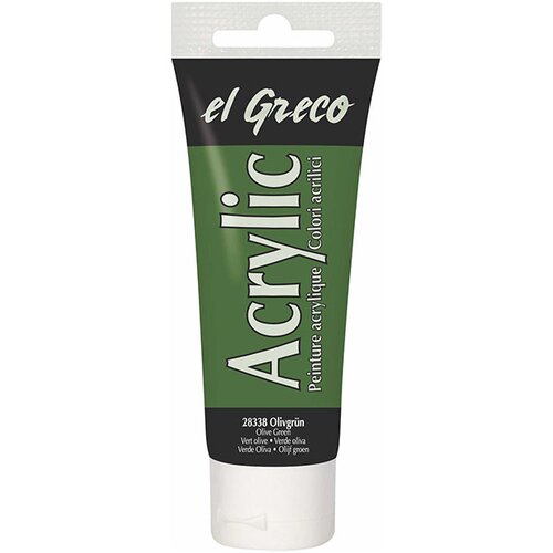  Akrilna boja El Greco 75 ml Olive Green Cene