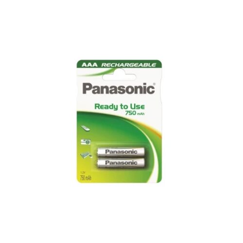 Panasonic baterije aaa HHR-4MVE/2BP punjive 750 mah 2 kom. Slike