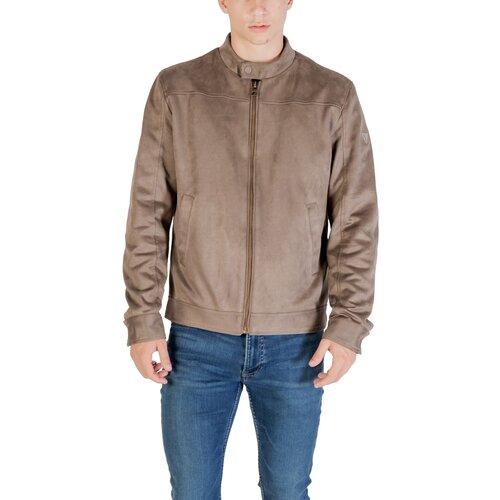 Guess SUEDE BIKER JACKET M5YL02 W0252 Smeđa Slike