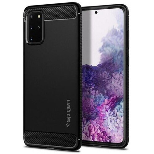 Spigen rugged armor silikonski ovitek za samsung galaxy s20 plus g985 Slike
