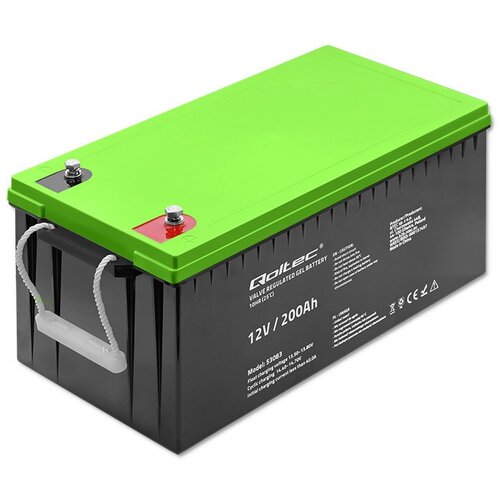 Qoltec 53083 Gel battery | 12V | 200AH Cijene