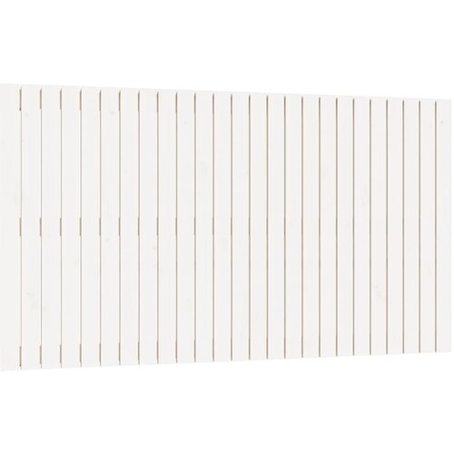 Maison Chic stensko posteljno vzglavje - vzglavna omarica - nočna omarica belo 159,5x3x90 cm trdna borovina, (21706806) Slike