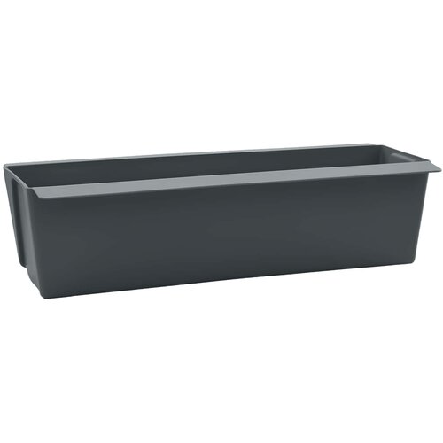  Kutije za cvijeće za Euro palete 24 pcs Siva 36 x 13,5 x 9,5 cm Slike
