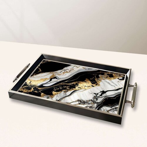 Aberto Design Poslužavnik TPG10016 50 x 29 x 3.5 cm, Šareni Cene