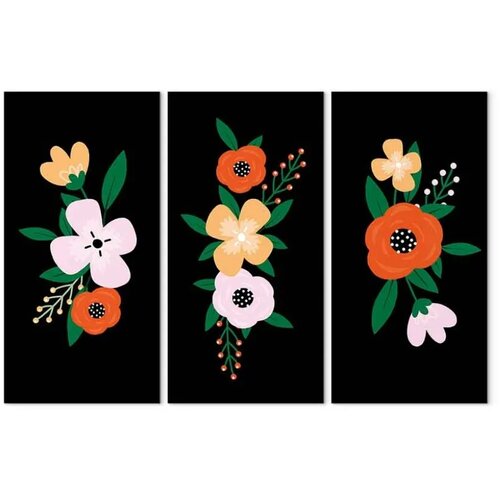  Slika - Colorful Bloom (3 Parts) 120x80 Cijene