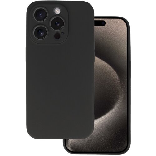 Onasi Silikonski ovitek za Xiaomi 15T Pro - mat liquid črn Cene