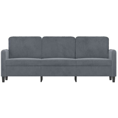 vidaXL Trosed temno siv 180 cm žamet Cene