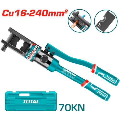 Total Hidraulična klije&amp;scaron;ta za stopice Cu16-240mm /70KN (THCT0240) Slike