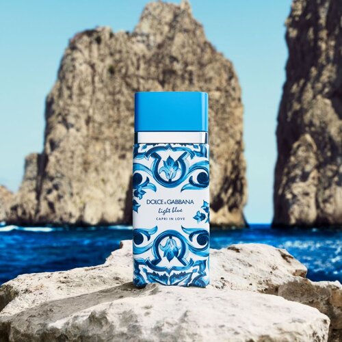 Dolce &amp;amp; Gabbana Light Blue New Capri In Love parfumska voda za ženske 50 ml Slike