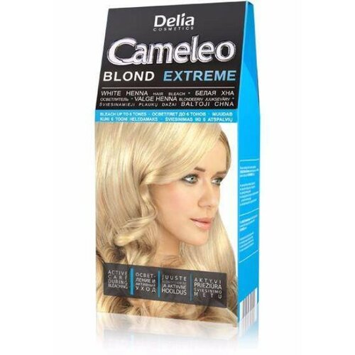 Delia posvetljivač kose u prahu blond extreme cameleo Slike