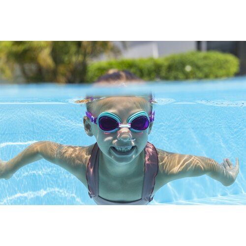 Pink Hydro-Swim BESTWAY Swimming Goggles Slike
