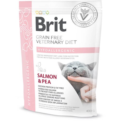 Brit veterinary diet Brit GF Veterinarska dieta za mačke - Hypoallergenic 400 g Cene