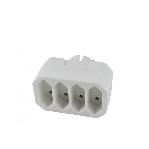 Home Strujni razdjeljnik, 4 x Euro utičnice - NV 24/WH, Bijeli Cijene