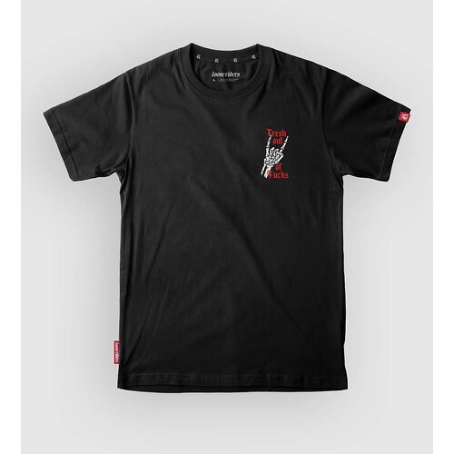 Loose Riders Fresh Out Of Fucks Tech Tee black Cene