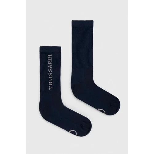 Trussardi Čarape za muškarce, boja: tamno plava
