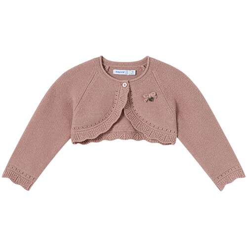 Mayoral otro&scaron;ka pletena jopica lace pink Cene