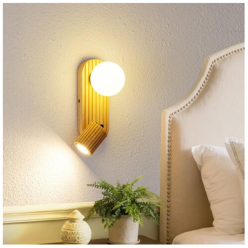  Brilagi - Zidno spot svetlo MODERN WOOD 1xG9/5W/230V+1xGU10/8W drveno Cene