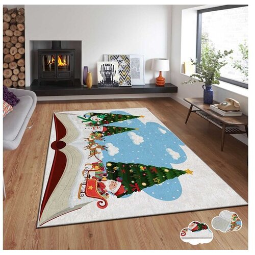 Conceptum Hypnose tepih s novogodi&scaron;njim motivima Asr-Crpt-13, Pravougaoni, 100 x 140 cm, &Scaron;areni Cijene