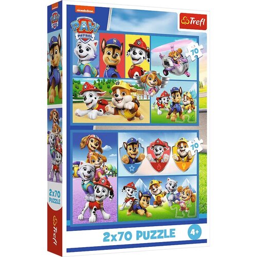 Trefl Puzzle Paw Patrol rules 34441 - 2x70 delova Slike