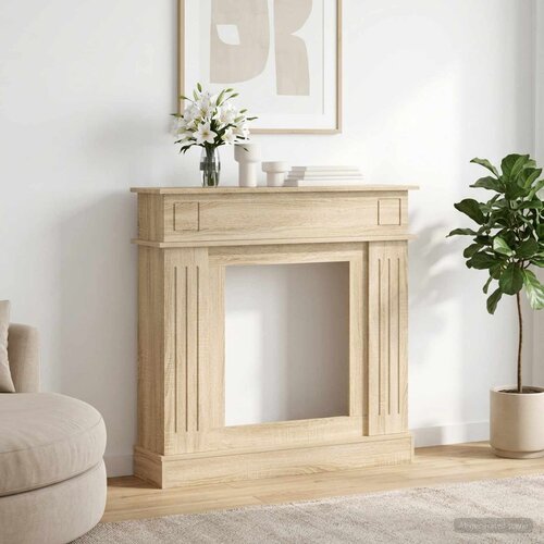  Okvir za kamin Hrast sonoma 102 x 26 x 100 cm Konstruirano drvo Slike