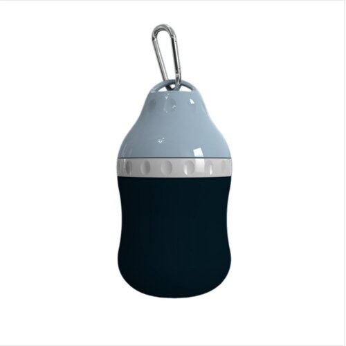 INF 400 ml silikonska prenosna steklenička za vodo za pse in mačke – neprepustna, snemljiva, potovalna steklenička za vodo in hrano Blue, (5000203052) Cene