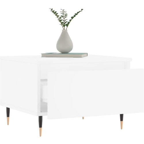  Stolići za kavu 2 kom bijeli 50 x 46 x 35 cm konstruirano drvo Slike