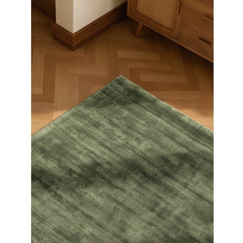 Vikosa Zelena ročno tkana viskozna preproga 160x230 cm Noemi &amp;ndash; Slike