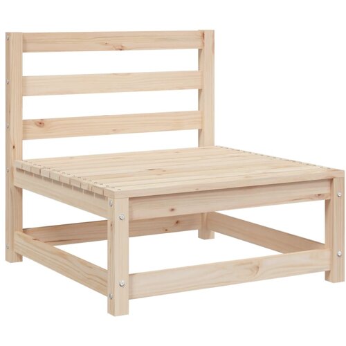  3-dijelni set vrtnih sofa od masivne borovine Slike