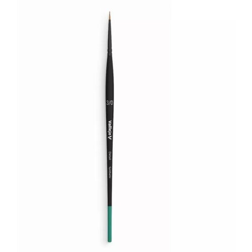 Vallejo round synthetic brush no. 3/0 Cene