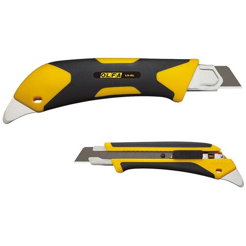 Skalpel NOŽ 18MM X-DESIGN OLFA L5-AL ŽUTI/CRNI BLISTER Slike