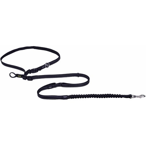 Rogz hands-free povodac za pse sa pojasom oko struka m &amp;mdash; dužina 1.5&amp;ndash;2.1 m plava Slike
