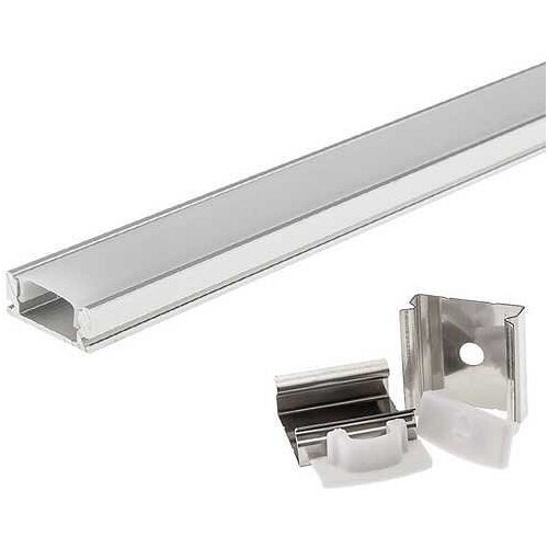 Optonica 2M aluprofil nadgradni set 5191 za led trake sa difuzorom Cene